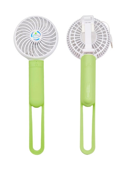 Buy Portable USB Fan 18415 Green/White in UAE