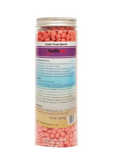 Buy Hair Removal Wax Beans Pink 400g in UAE
