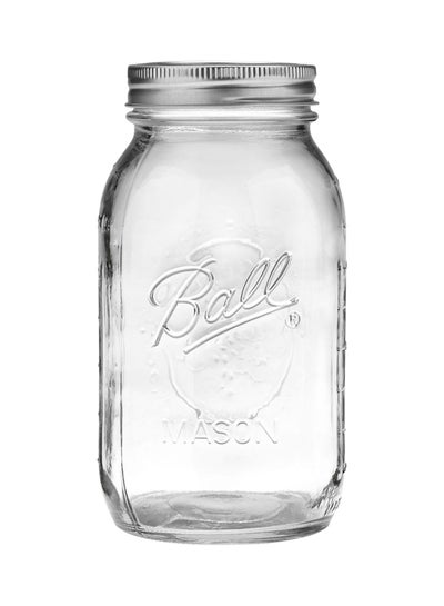 Buy Ball Mason Jar Clear 39.11x28.95x17.78centimeter in UAE