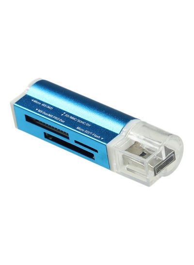 Buy Multi-Functional Card Reader Blue in UAE