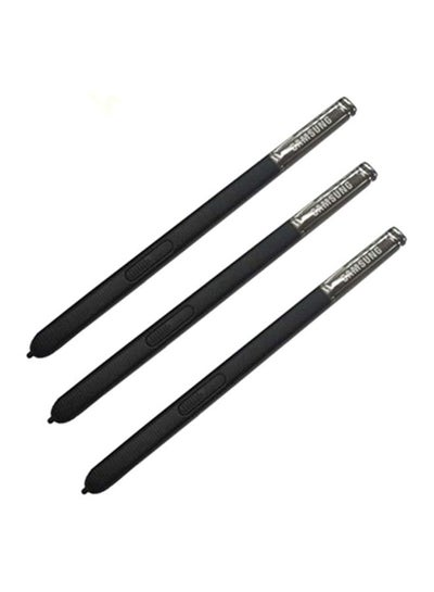 Buy 3-Piece Touchscreen Stylus Pen Black in Saudi Arabia