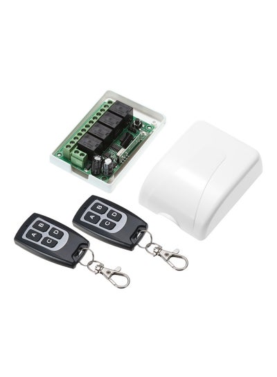 Buy 2-Piece Wireless Remote Control Switch White in UAE