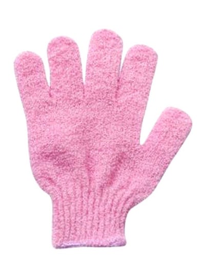 اشتري Exfoliating Body Scrub Gloves Pink في مصر