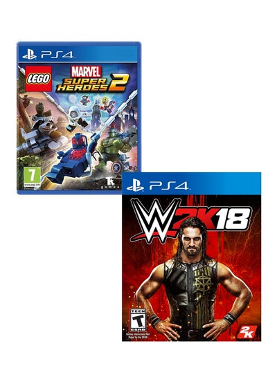 Lego Marvel Superheroes 2 WWE 2K18 PlayStation 4 PS4