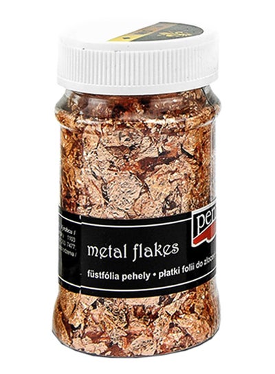 اشتري Metal Foil Flakes M5 Bronze 100 مل في الامارات