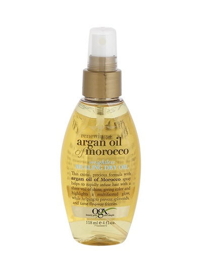 Buy Renewing Moroccan Argan Oil Weightless Healing Dry Oil 118ml in UAE