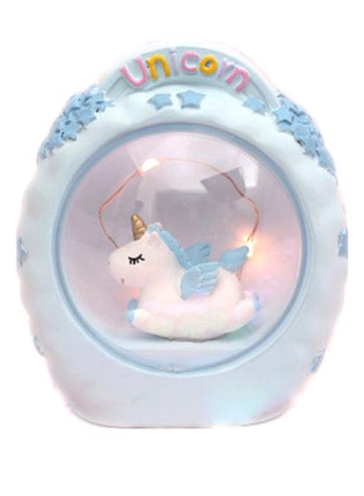 Buy Unicorn Desktop Night Light Multicolour 12 x 14cm in UAE