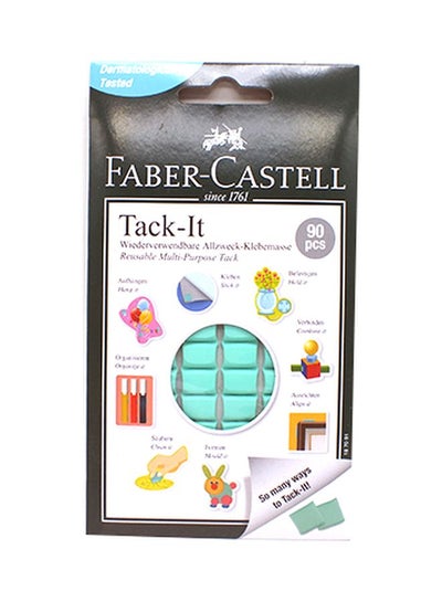 Buy Faber-Castell-Tack-It  Removable Adhesive Green in UAE