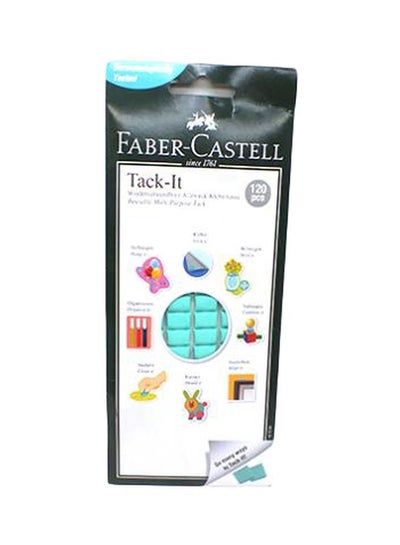 Buy Faber-Castell-Tack-It  Removable Adhesive Green in UAE