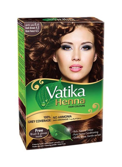 Buy Henna Hair Colours Dark Brown 60grams in Saudi Arabia