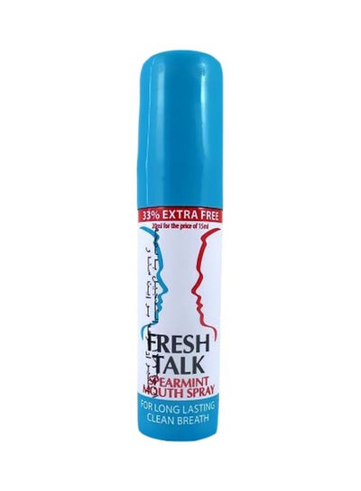 Buy Fresh Talk Spearmint Mouth Spray 20ml in Egypt