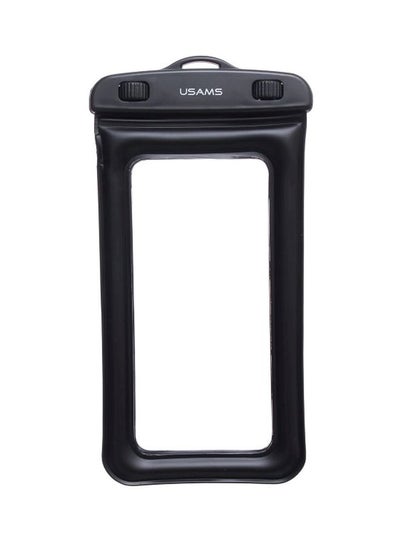 Buy Waterproof Mobile Phone Pouch Case Black/Clear in UAE