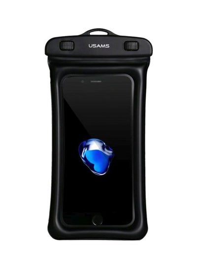 Buy Waterproof Mobile Phone Pouch Case Black/Clear in UAE