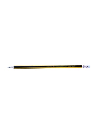 Buy Wooden Pencil Yellow/Black in Egypt