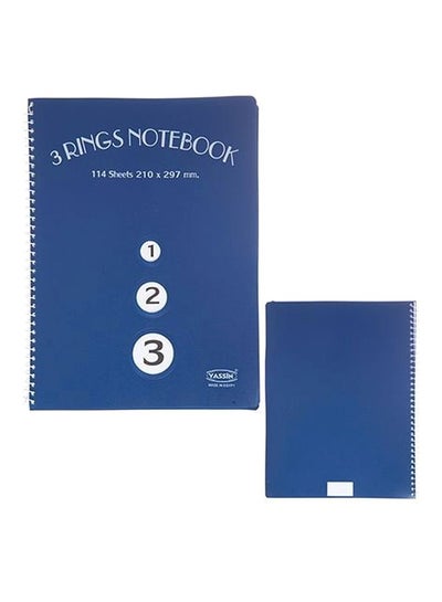 Buy 3 Rings Notebook Black in Egypt