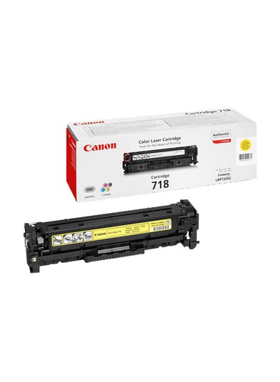 Buy 718 Toner For Printer Yellow in UAE