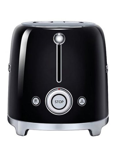 Buy 2 Slice Toaster 950W TSF01BLUK Black/Silver in Saudi Arabia