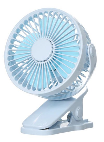 اشتري USB Mini Clip Fan 111553 Blue في الامارات