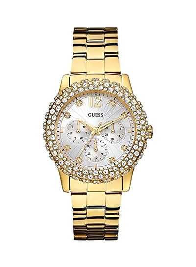 اشتري Women's Stone Studded Analog Watch W0335L2 - 40 mm - Gold في مصر