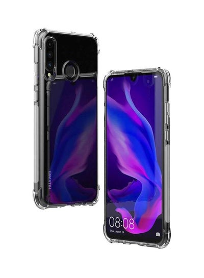Buy Protective Case Cover For Huawei P30 Lite Clear in UAE