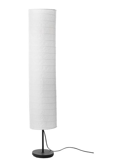 Buy Cylindrical Floor Lamp White 116centimeter in Saudi Arabia