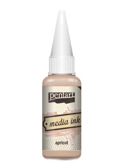 Buy Media Ink Apricot 20ml in UAE