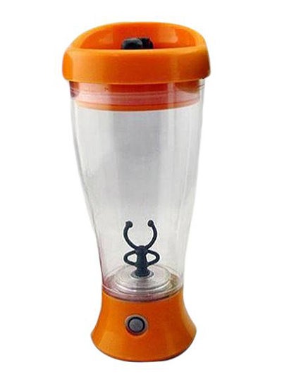 Buy Electric Auto-Stirring Cup 350.0 ml UATS-346Orange Orange/Clear in UAE