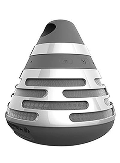 Buy BS-06 Wireless Bluetooth Speaker V5947S001 Silver/Grey in Saudi Arabia