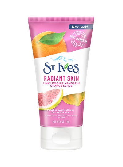 Buy Radiant Skin Face Pink Lemon Mandarin Orange Scrub 170grams in Egypt