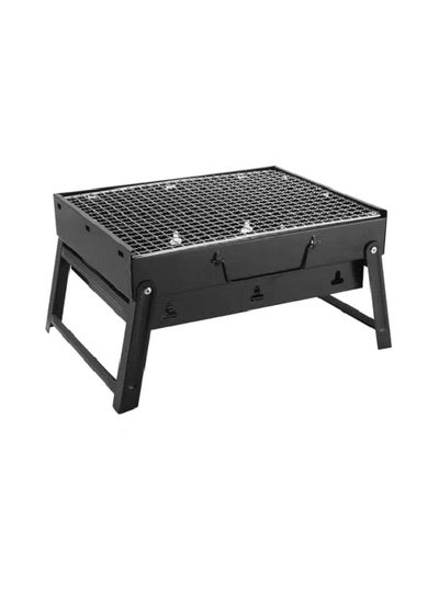 Buy Portable BBQ Charcoal Grill Black in Saudi Arabia