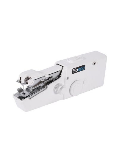Buy Portable Handheld Sewing Machine White/Silver White/Silver in Egypt