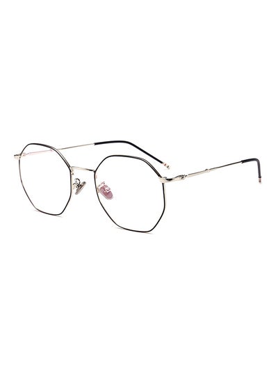 Buy unisex Full Rim Hexagon Shape Eyeglasses Frame in UAE