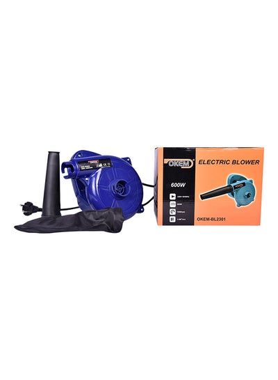 Buy Electric Leaf Blower Blue 49 x 37 x 54centimeter in UAE