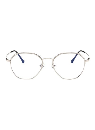 Buy unisex Anti-Blue Light Hexagon Computer Eyeglasses in UAE