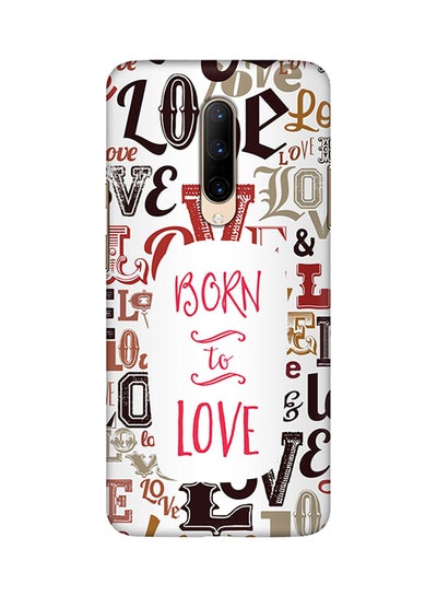Buy Protective Case Cover For OnePlus 7 Pro Born To Love in Saudi Arabia