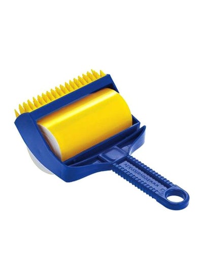 Buy Cleaning Roller With Built-In Fingers Blue/Yellow in Egypt