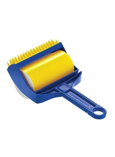 Buy Cleaning Roller With Built-In Fingers Accessories Blue/Yellow in Egypt