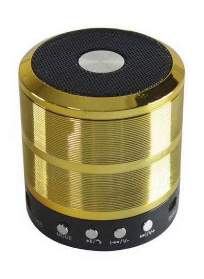 Buy Wireless Multimedia Speaker Gold in Saudi Arabia