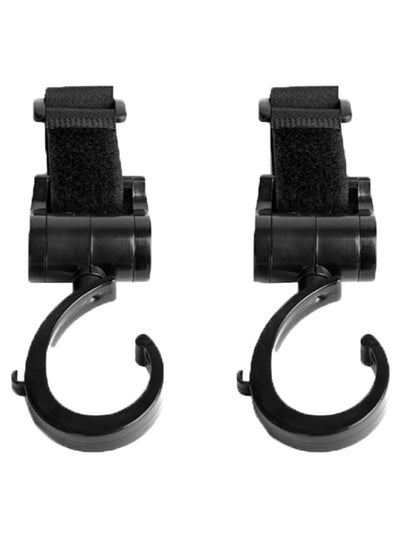 Buy 2-Piece Stroller Hook Set in UAE