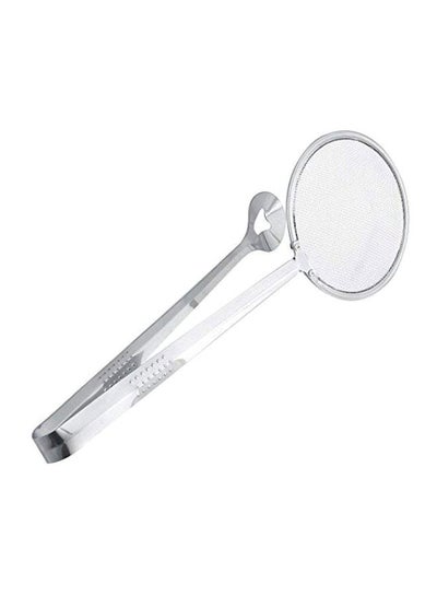 Buy 2-In-1 Food Spoon Strainer Silver in Egypt