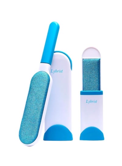 Buy Plastic Lint Remover White/Blue in Saudi Arabia