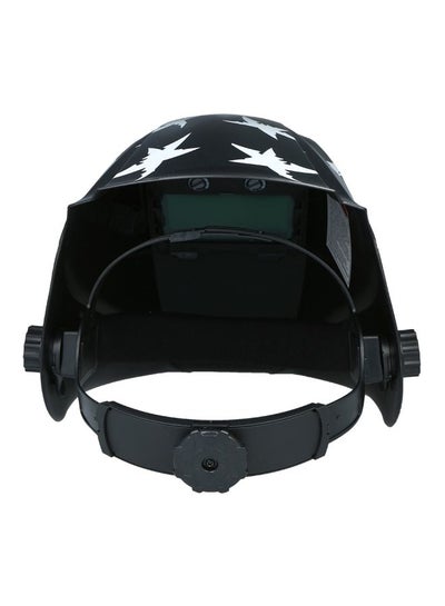 Buy Solar Powered Printed Welding Mask Black in UAE