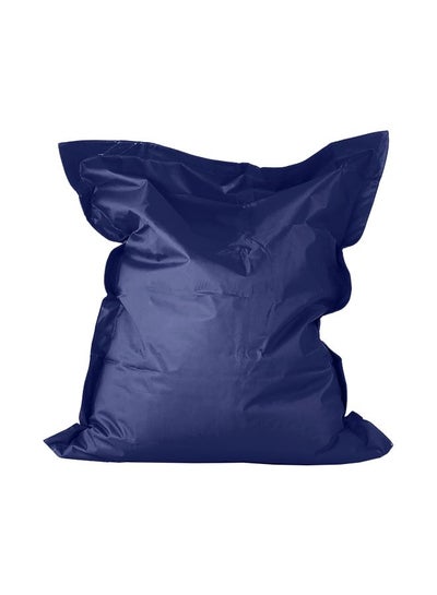 Buy Velvet Bean Bag Chair Blue Berry 120x120x70cm in Saudi Arabia