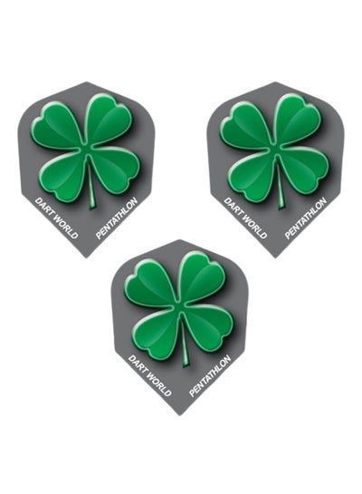 Buy Set Of 3 World Pentathlon Shamrock Dart Flights in Saudi Arabia