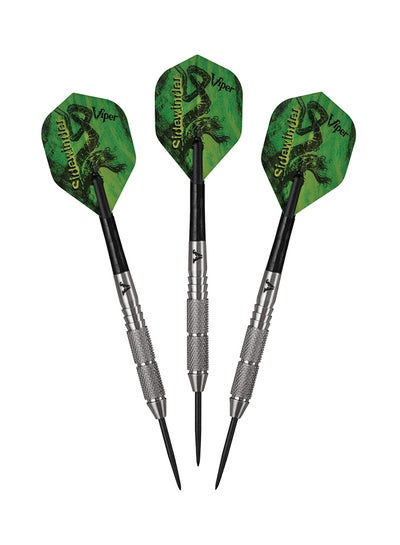 Buy Set Of 3 Sidewinder Tungsten Steel Tip Darts 25grams in UAE