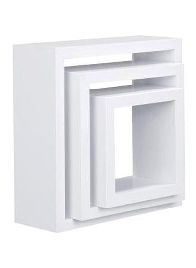 Buy Cubic Wall Floating Shelf White in Egypt