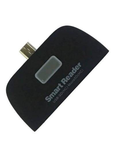 Buy USB Smart Card Reader Black in UAE