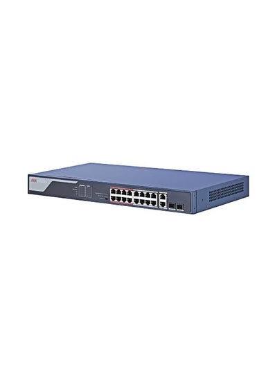 Buy 16-Ports Unmanaged PoE Switch Grey in Saudi Arabia