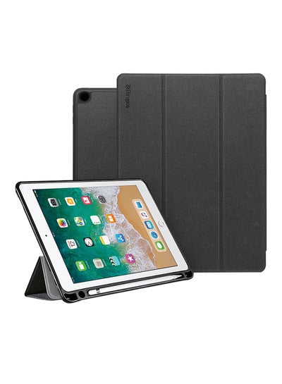 Buy Tri Fold Case Cover For Apple iPad 9.7-Inch Black in Saudi Arabia