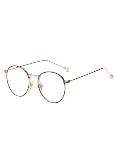 Buy unisex Round Frame Eyeglasses - Lens Size: 50 mm in Saudi Arabia